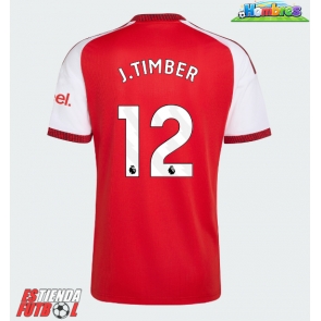 Arsenal Jurrien Timber #12 Primera Equipación 2026-27 Manga Corta